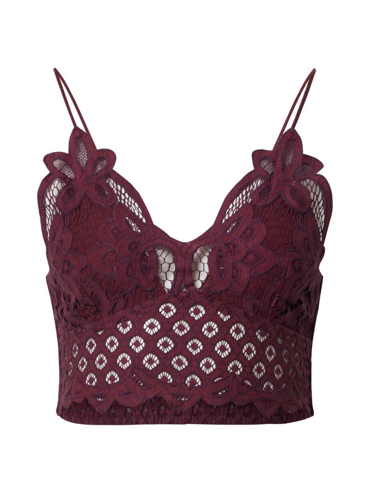 ABOUT YOU Top 'Melody'  bordo