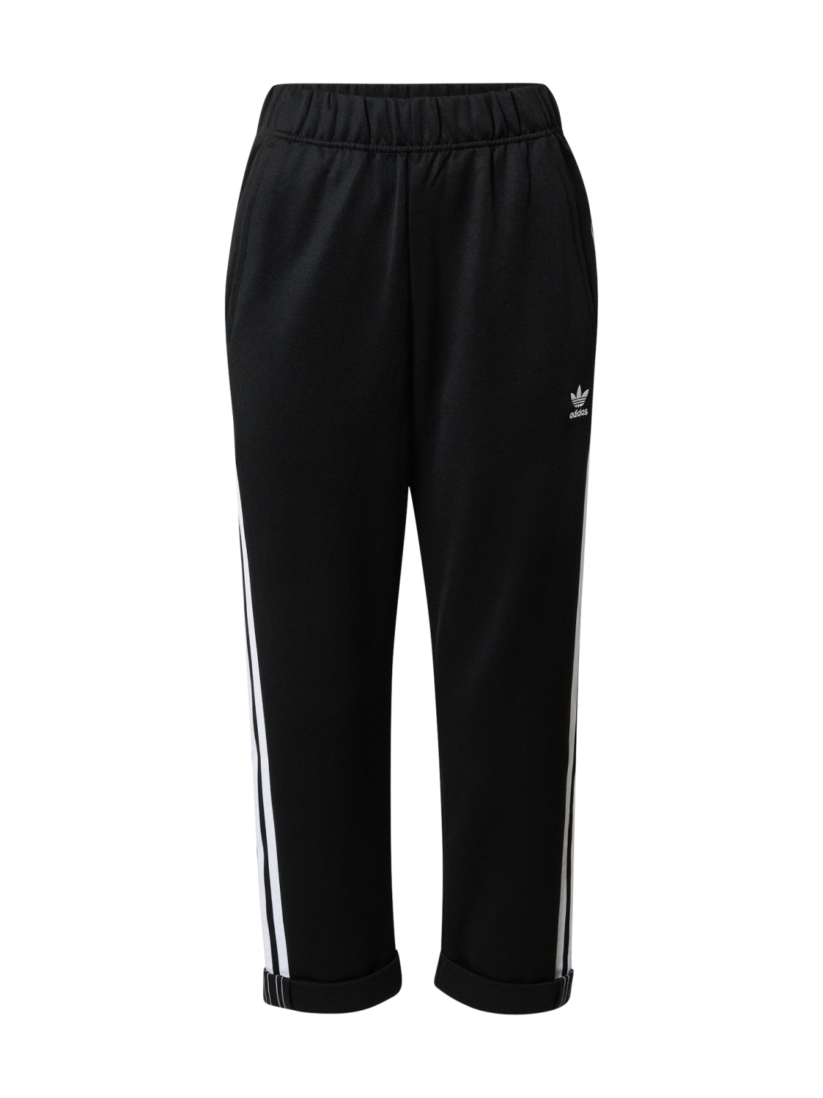 ADIDAS ORIGINALS Hlače  črna / bela