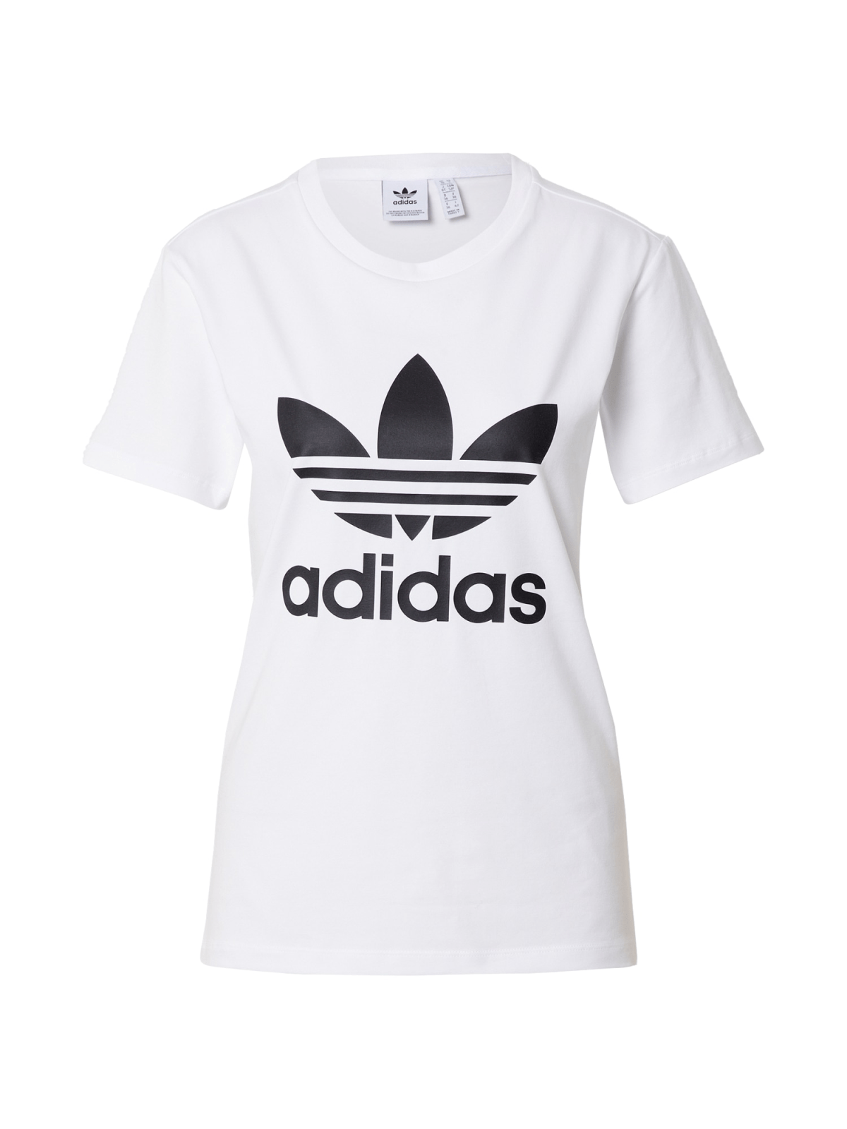 ADIDAS ORIGINALS Majica  črna / bela