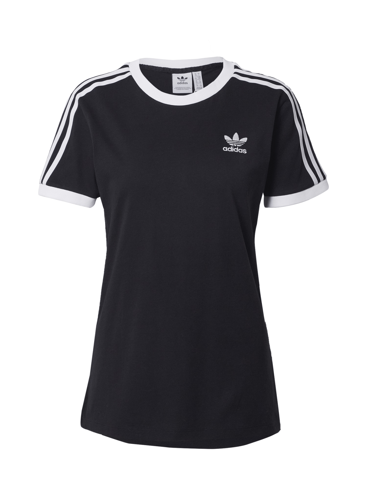 ADIDAS ORIGINALS Majica  črna / bela