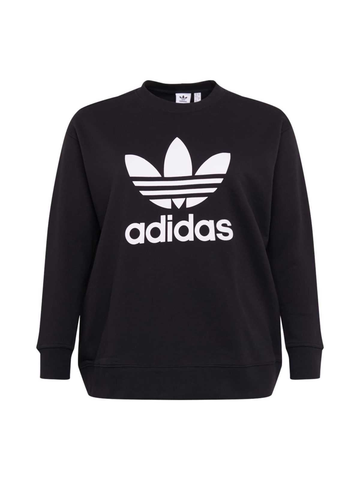 ADIDAS ORIGINALS Majica  črna / bela