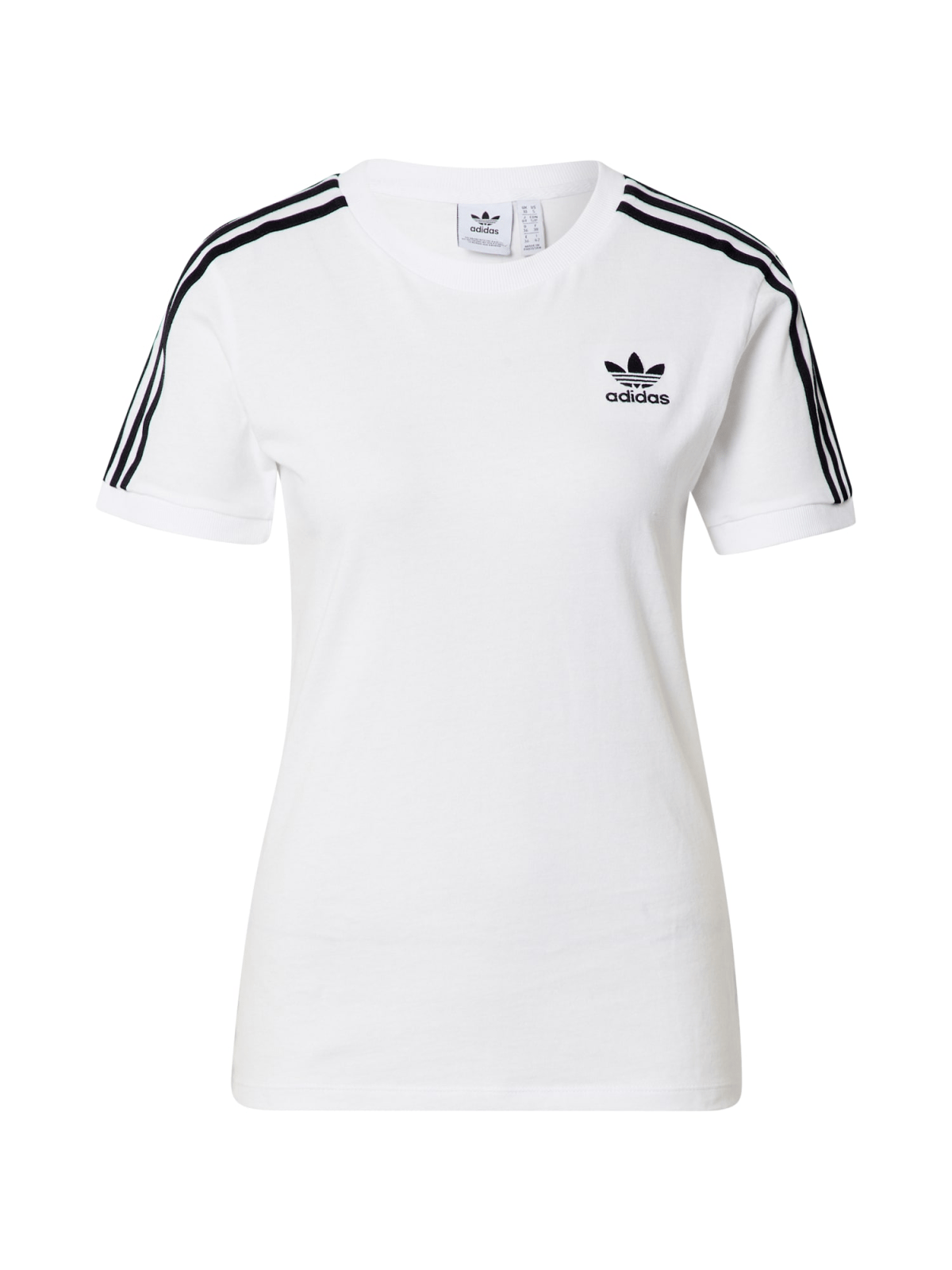ADIDAS ORIGINALS Majica  črna / bela