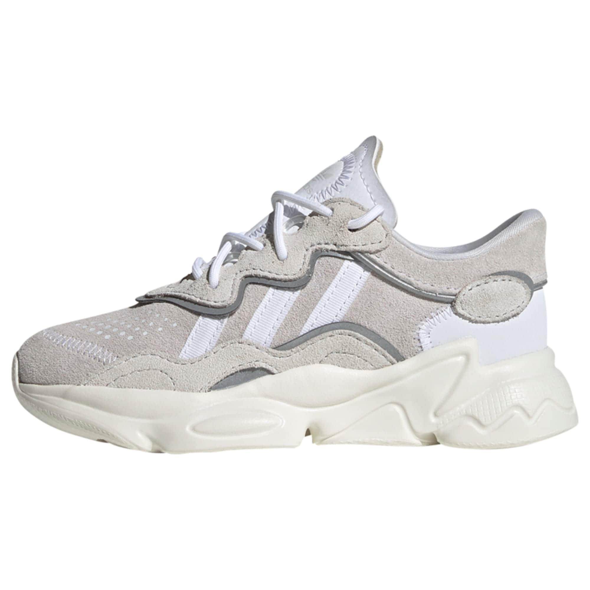 ADIDAS ORIGINALS Superge 'OZWEEGO'  siva / bela