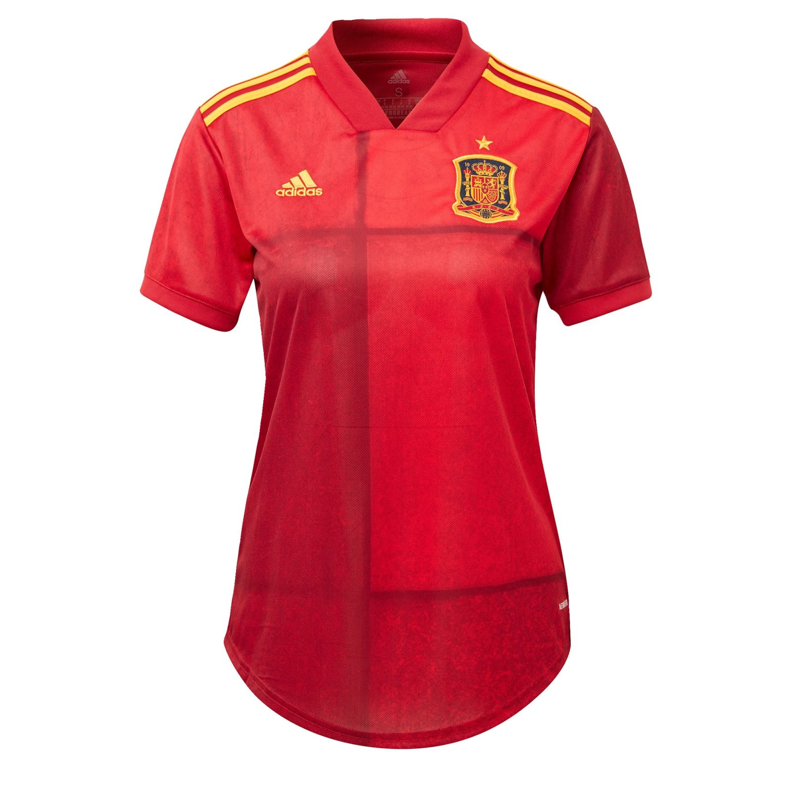 ADIDAS PERFORMANCE Dres 'FEF Spanien Home EM 2020'  rumena / neonsko oranžna