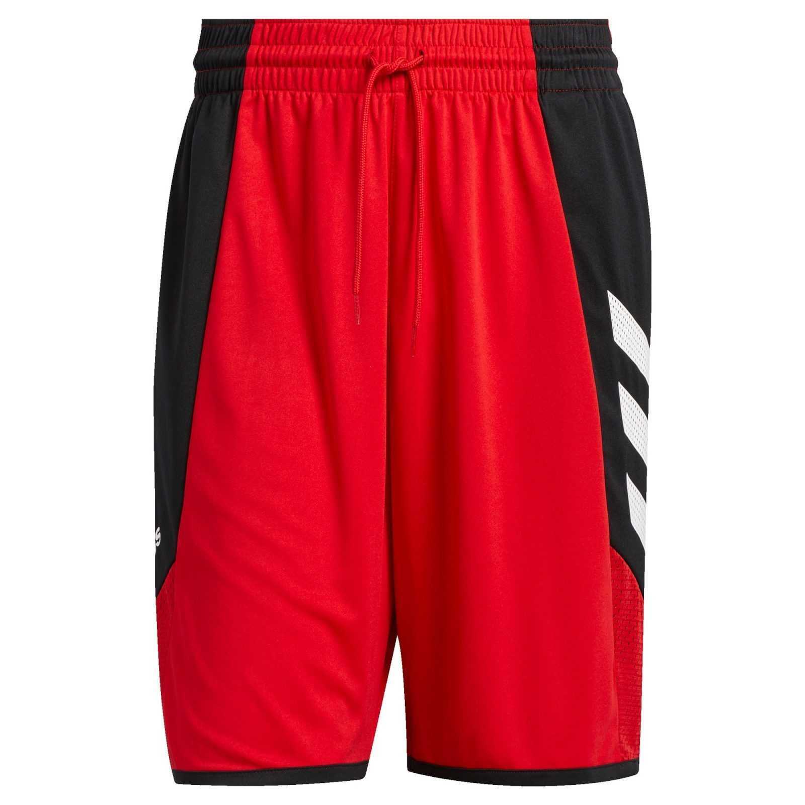 ADIDAS PERFORMANCE Športne hlače 'Pro Madness'  rdeča / črna / bela