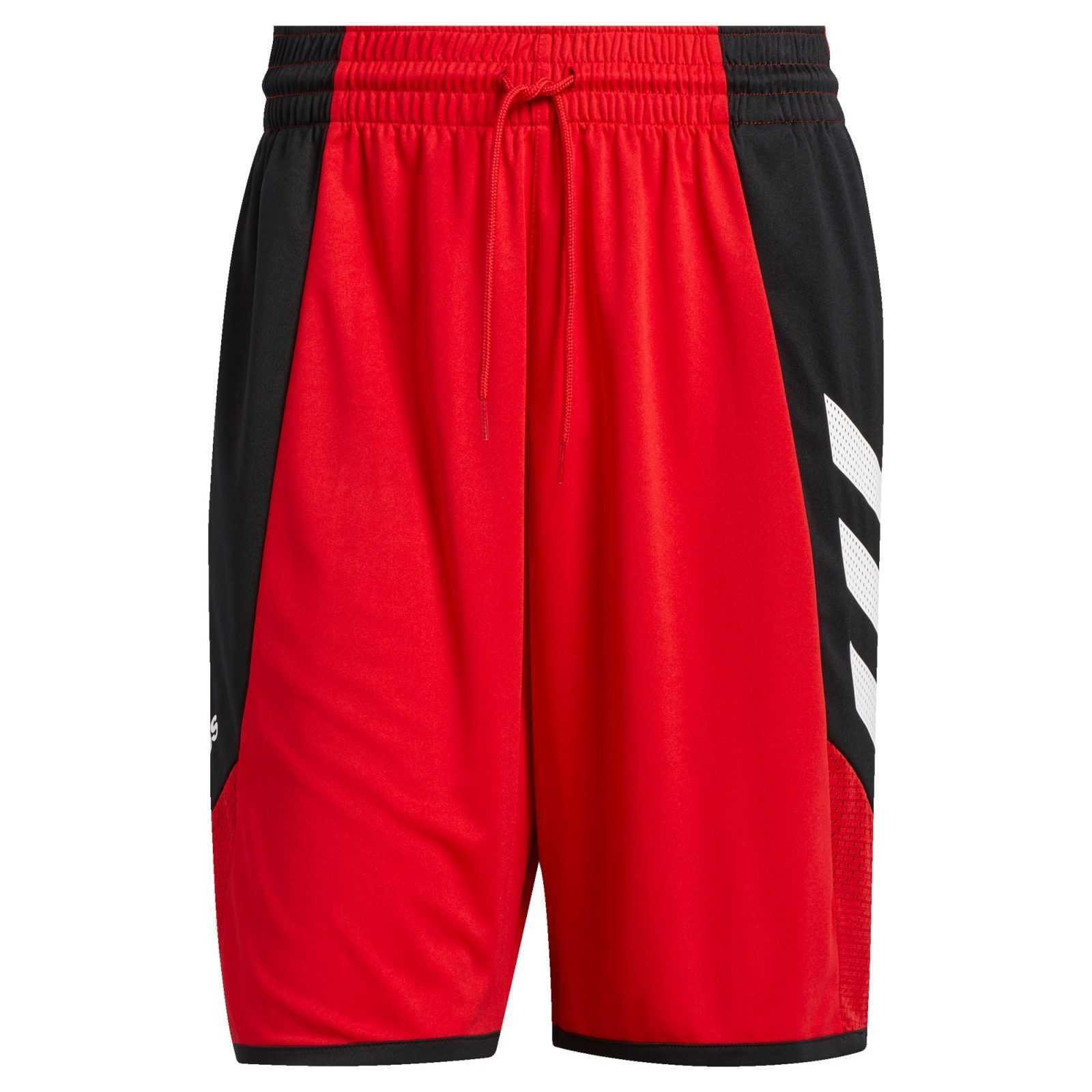 ADIDAS PERFORMANCE Športne hlače 'Pro Madness'  rdeča / črna / bela