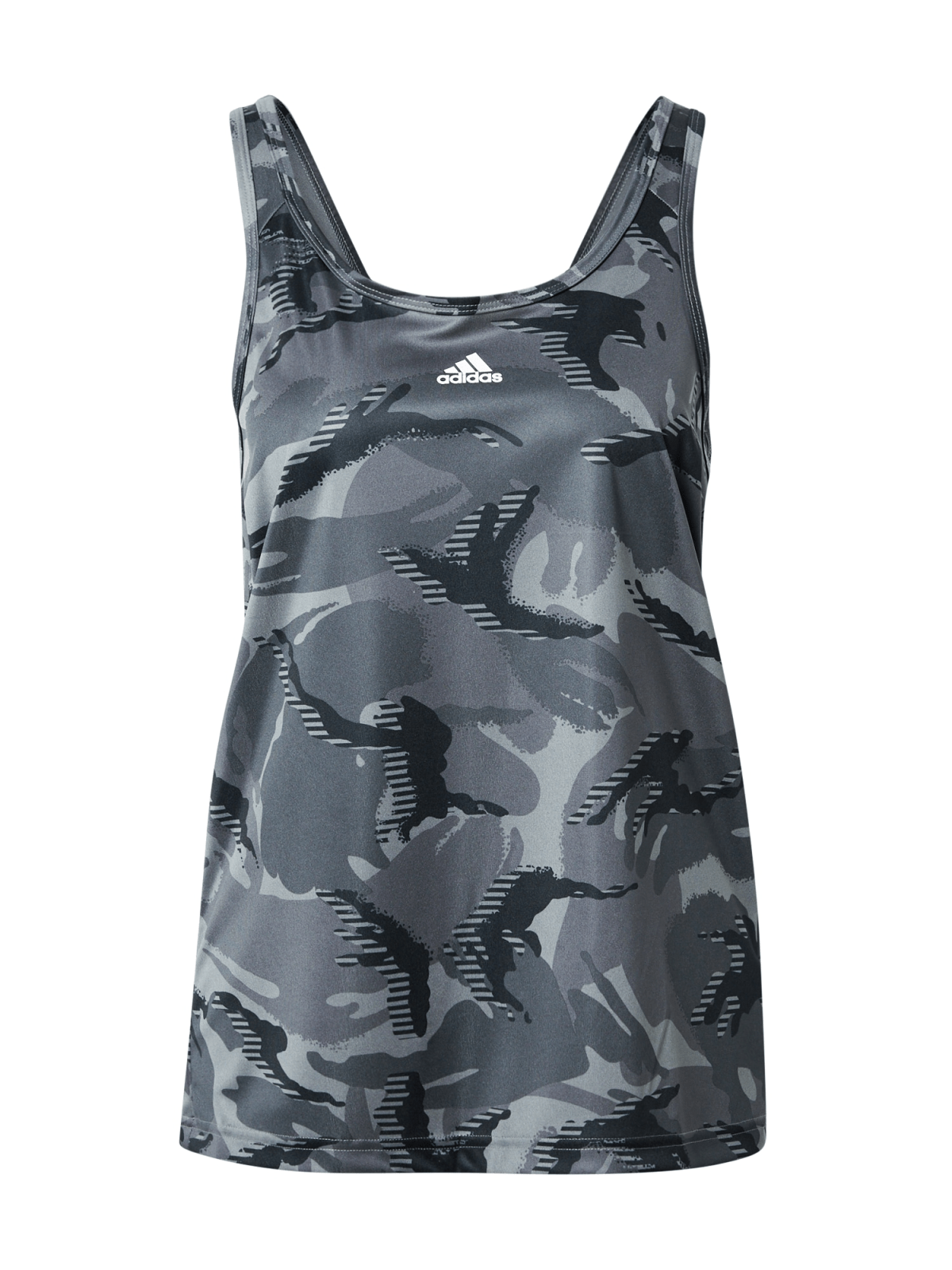 ADIDAS PERFORMANCE Športni top  antracit / bazaltno siva / bela