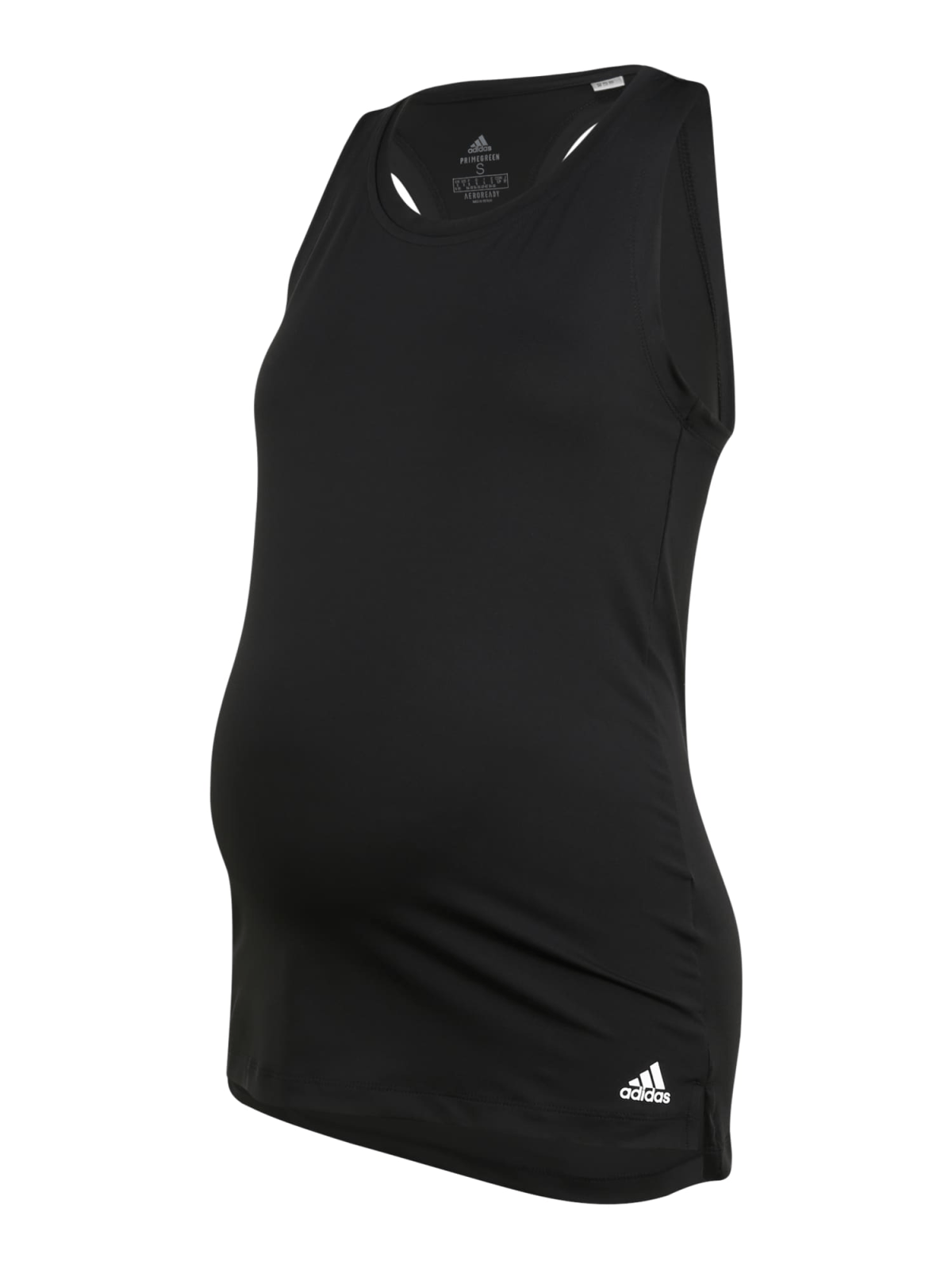 ADIDAS PERFORMANCE Športni top  črna / bela