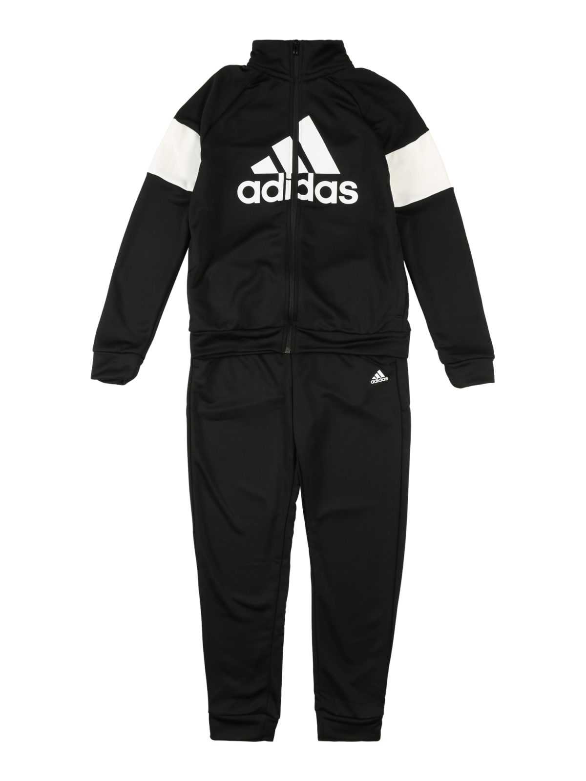 ADIDAS SPORTSWEAR Športna trenirka  črna / bela