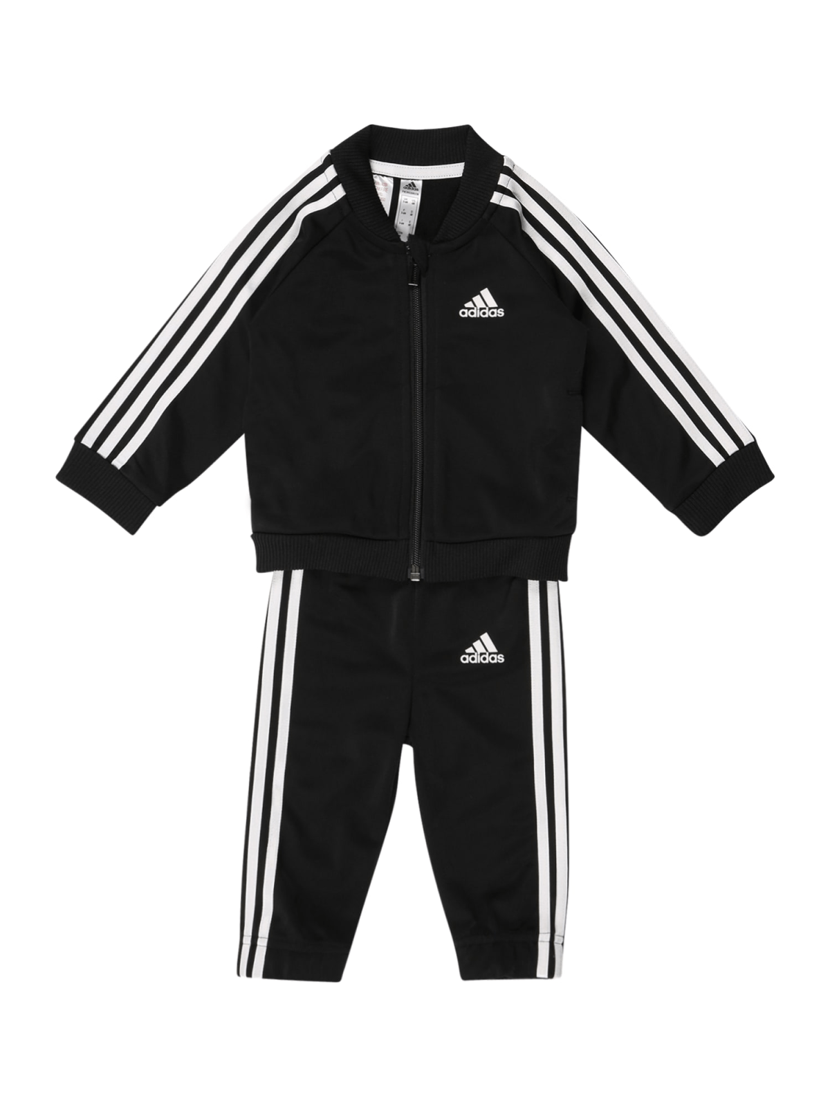 ADIDAS SPORTSWEAR Športna trenirka  črna / bela