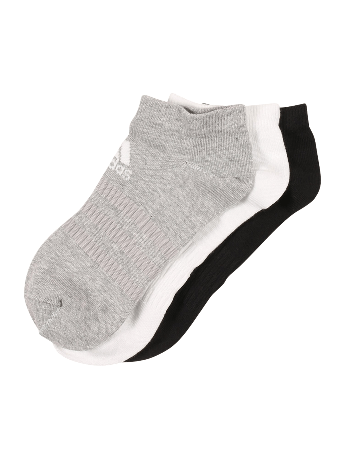 ADIDAS SPORTSWEAR Športne nogavice  pegasto siva / črna / bela