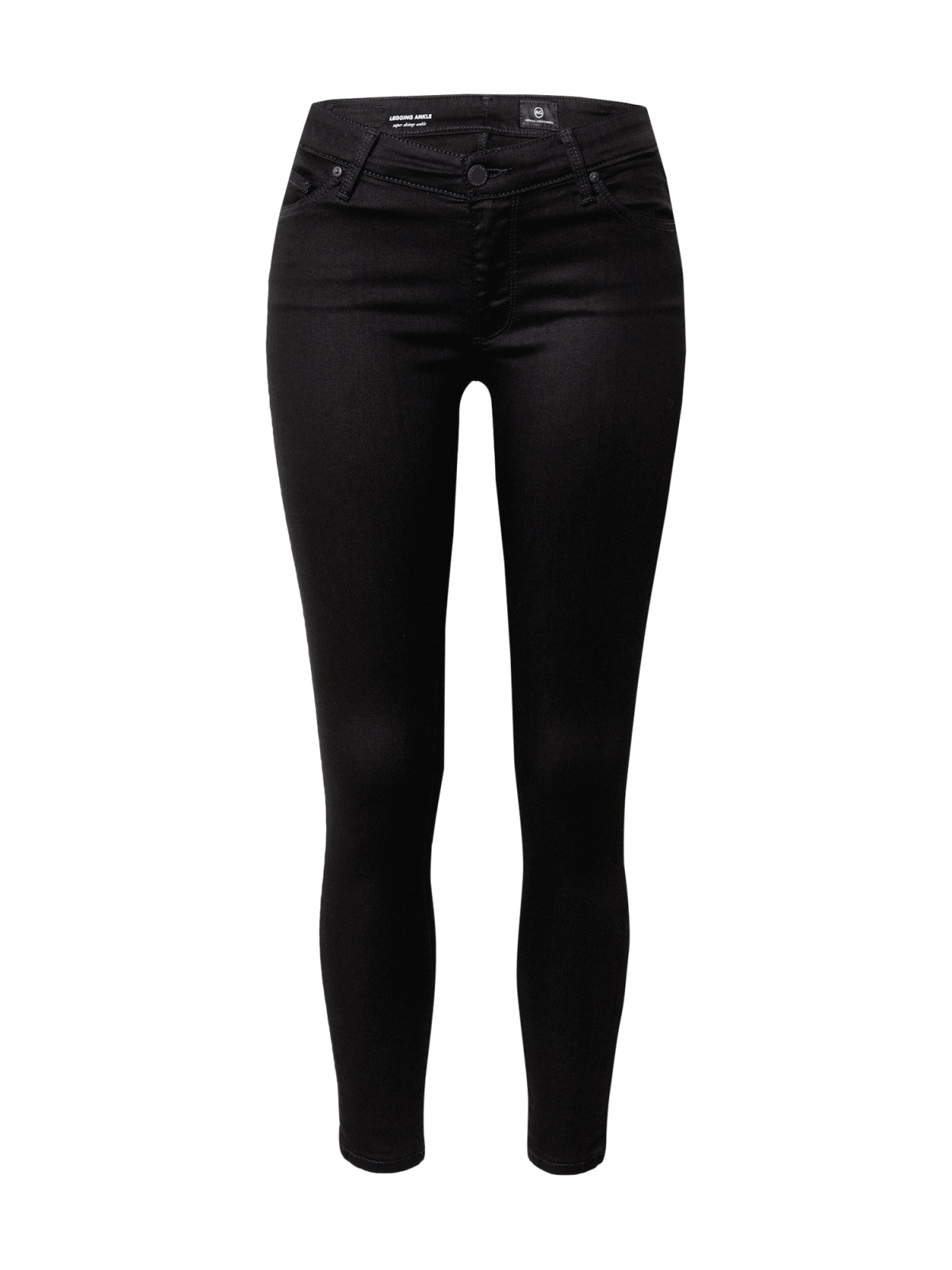 AG Jeans Kavbojke 'Legging Ankle'  črn denim