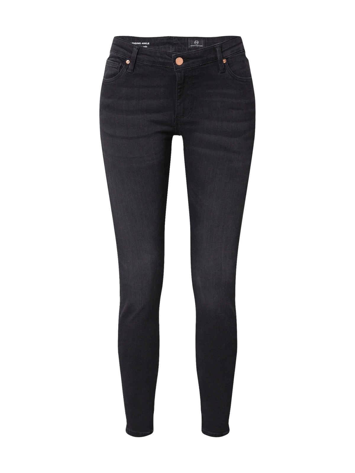 AG Jeans Kavbojke 'Legging Ankle'  črn denim