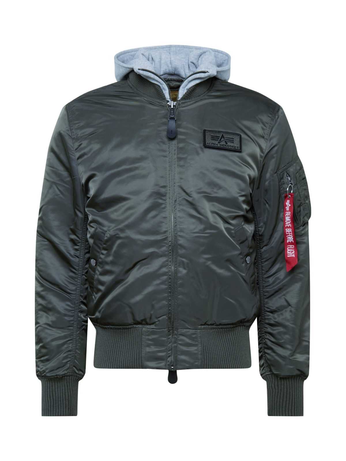 ALPHA INDUSTRIES Prehodna jakna  bazaltno siva