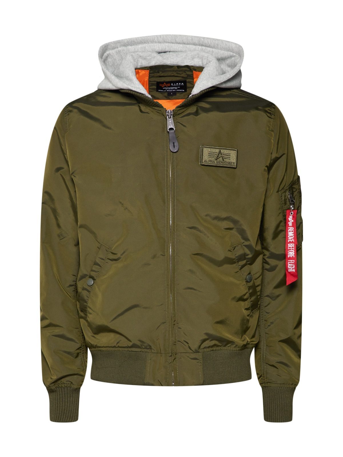 ALPHA INDUSTRIES Prehodna jakna  kaki