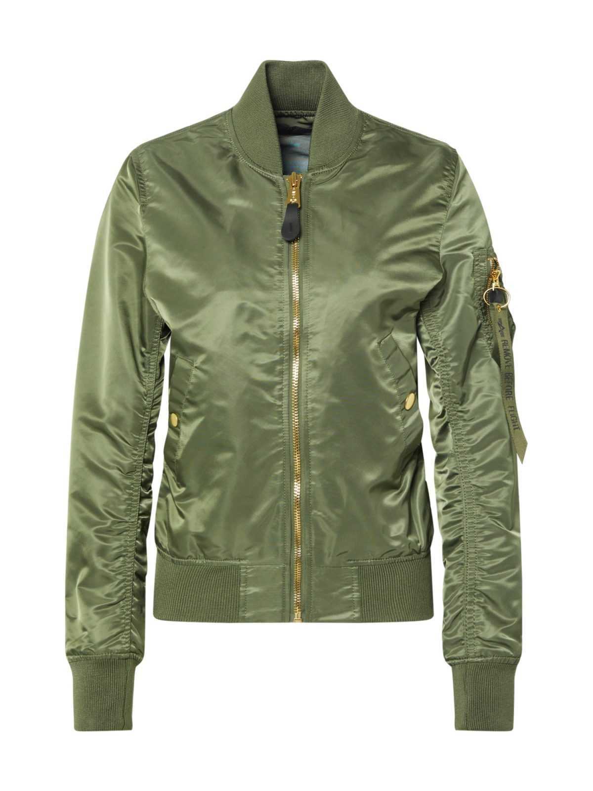 ALPHA INDUSTRIES Prehodna jakna  kaki