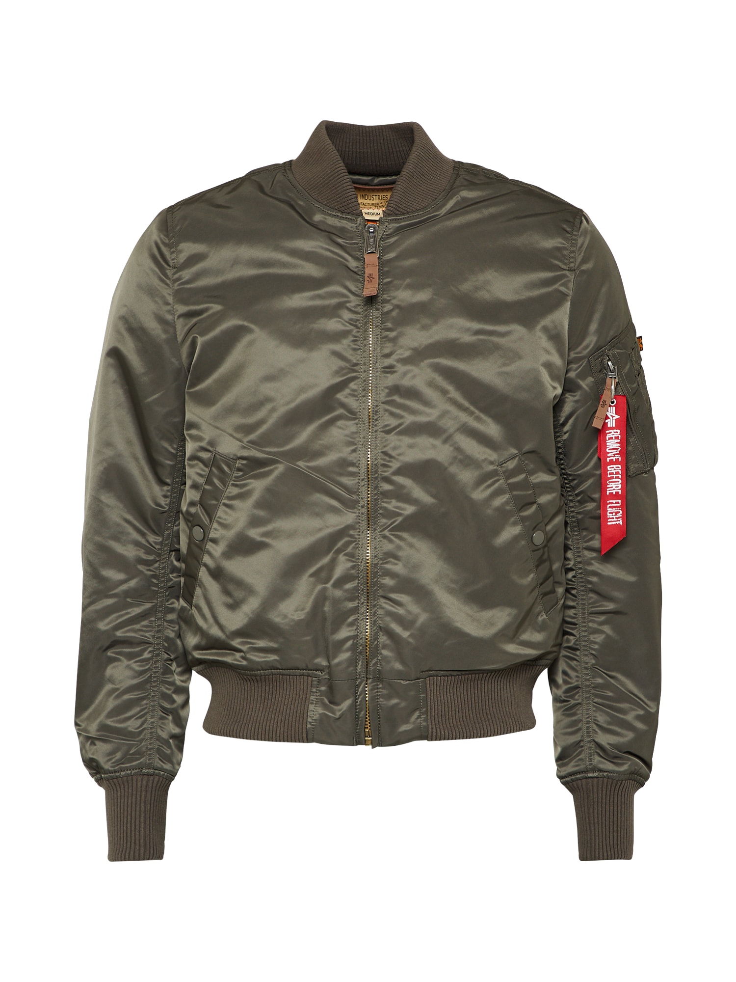 ALPHA INDUSTRIES Prehodna jakna  kaki