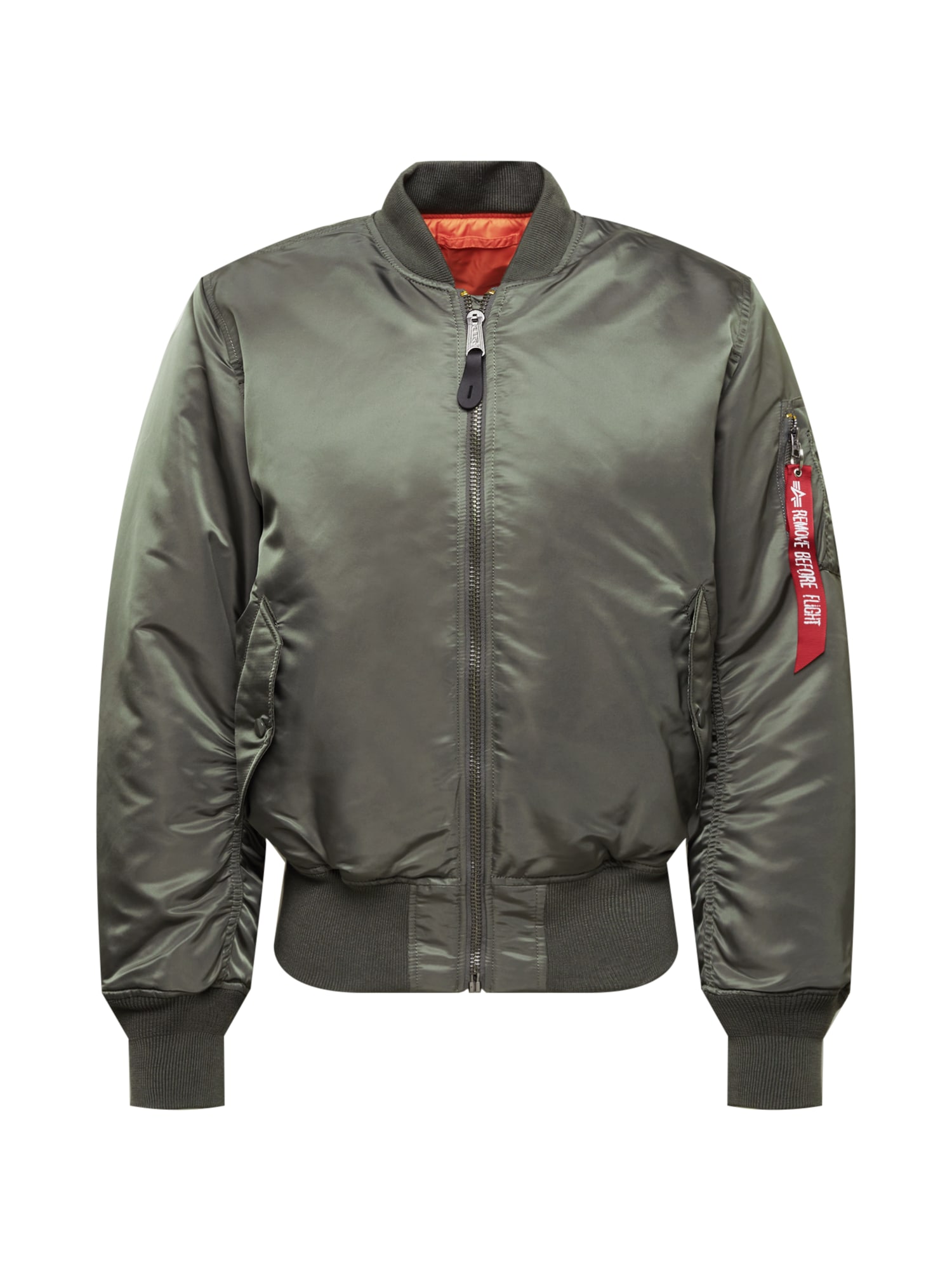 ALPHA INDUSTRIES Prehodna jakna  temno zelena