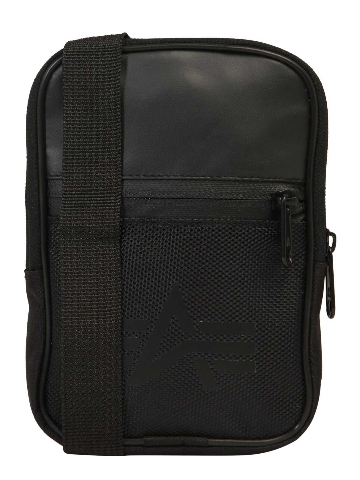 ALPHA INDUSTRIES Torba za čez ramo 'Utility Bag'  črna