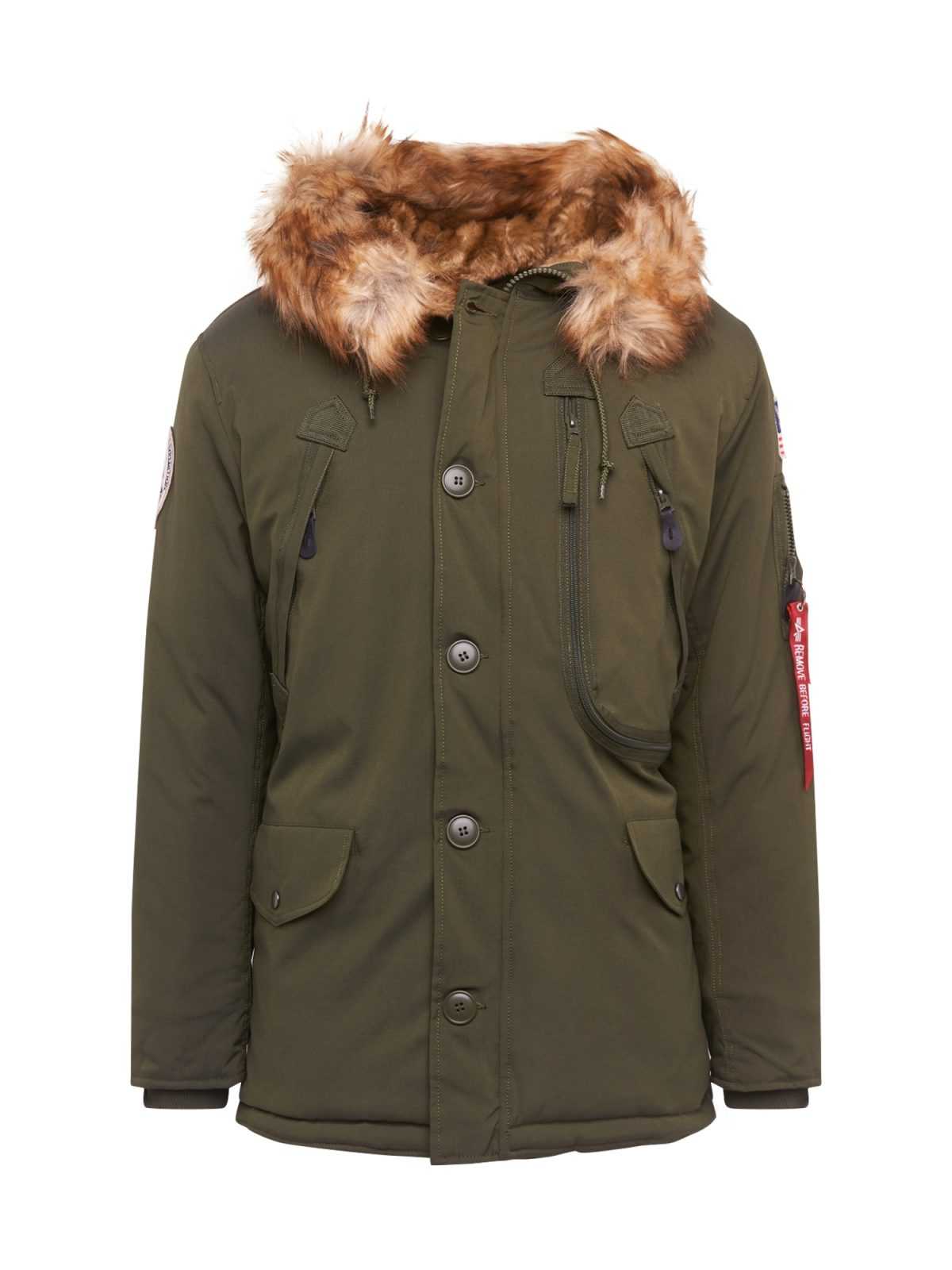 ALPHA INDUSTRIES Zimska jakna 'Polar'  oliva