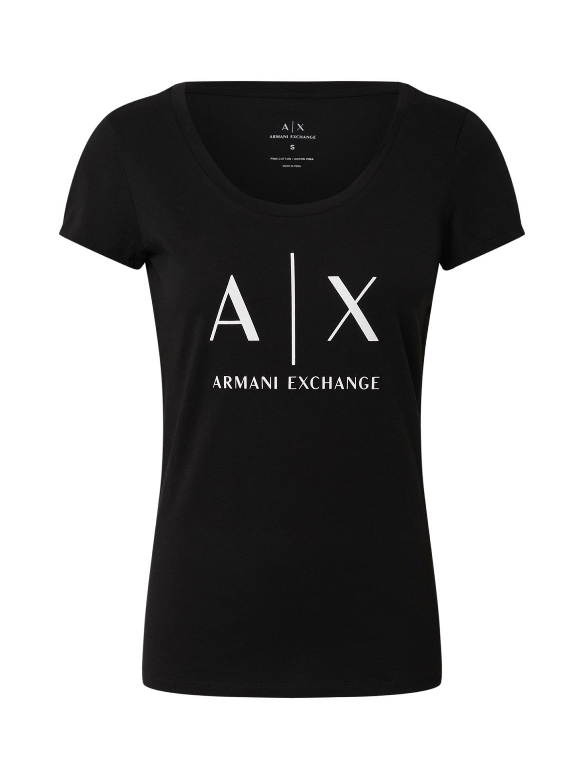 ARMANI EXCHANGE Majica  črna