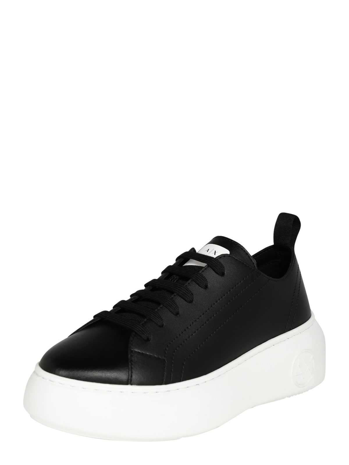 ARMANI EXCHANGE Nizke superge  črna / bela