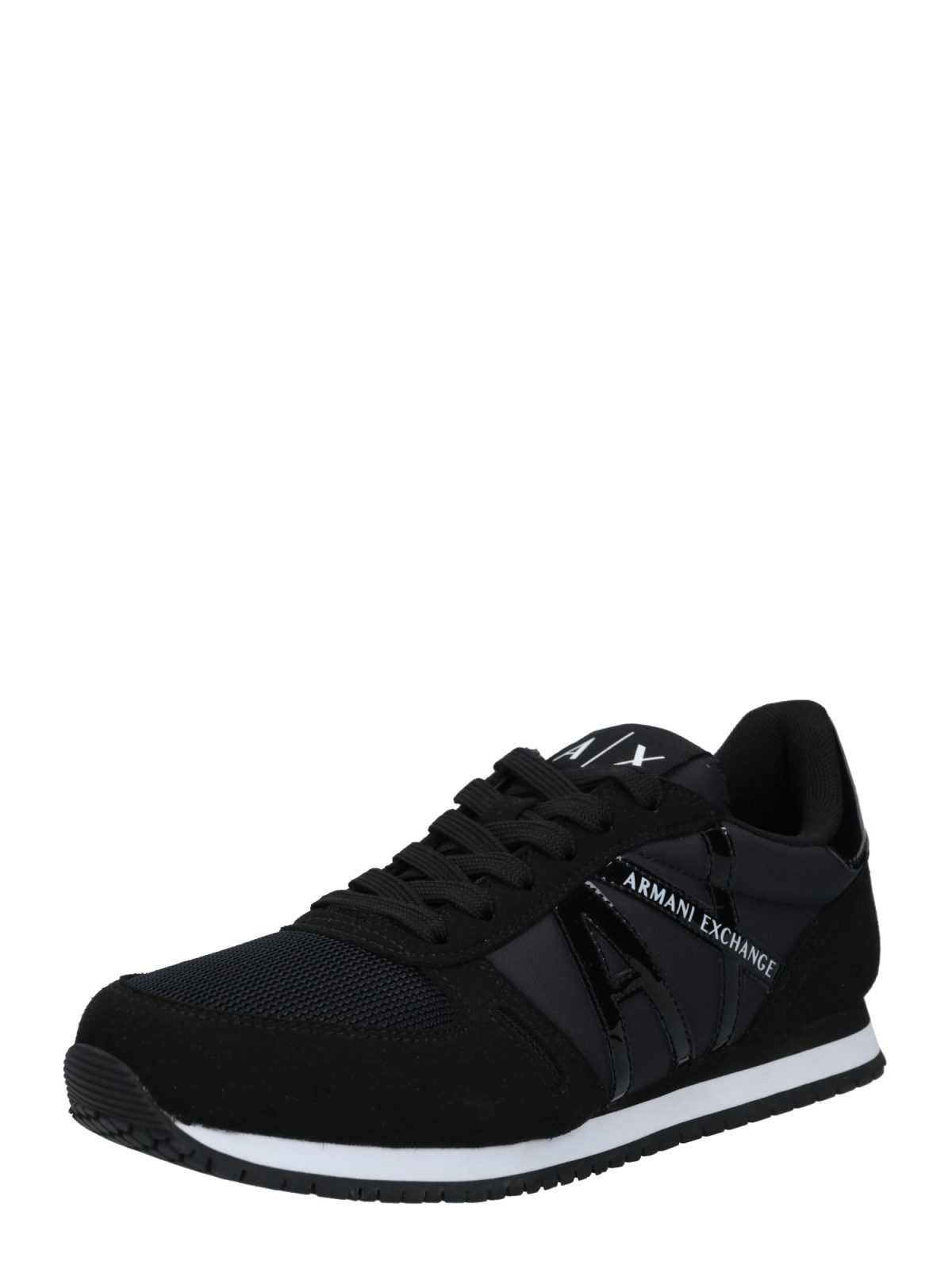 ARMANI EXCHANGE Nizke superge  črna / bela