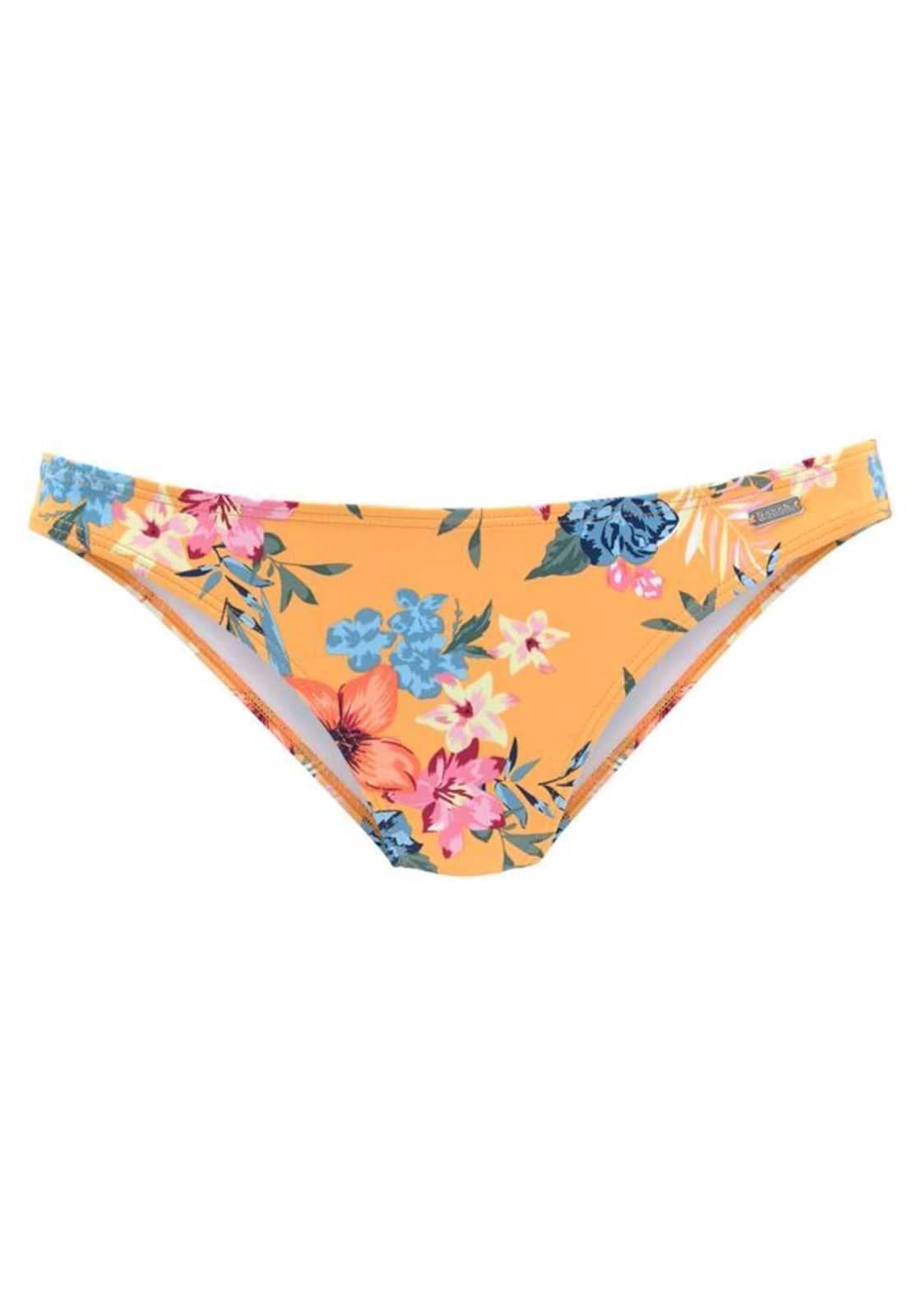 BENCH Bikini hlačke 'Maui'  rumena / mešane barve
