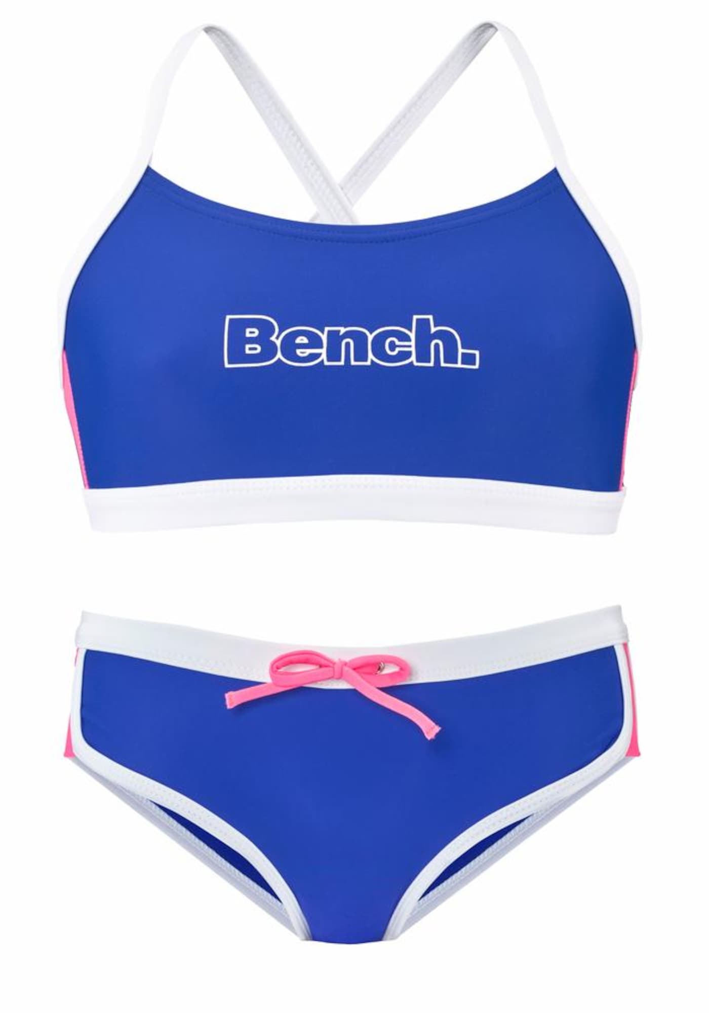 BENCH Bikini  modra / roza