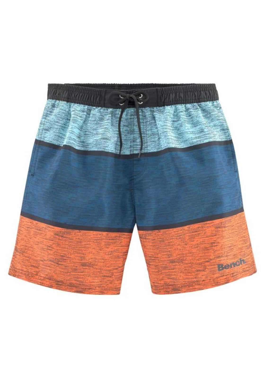 BENCH Kratke kopalne hlače  marine / oranžna