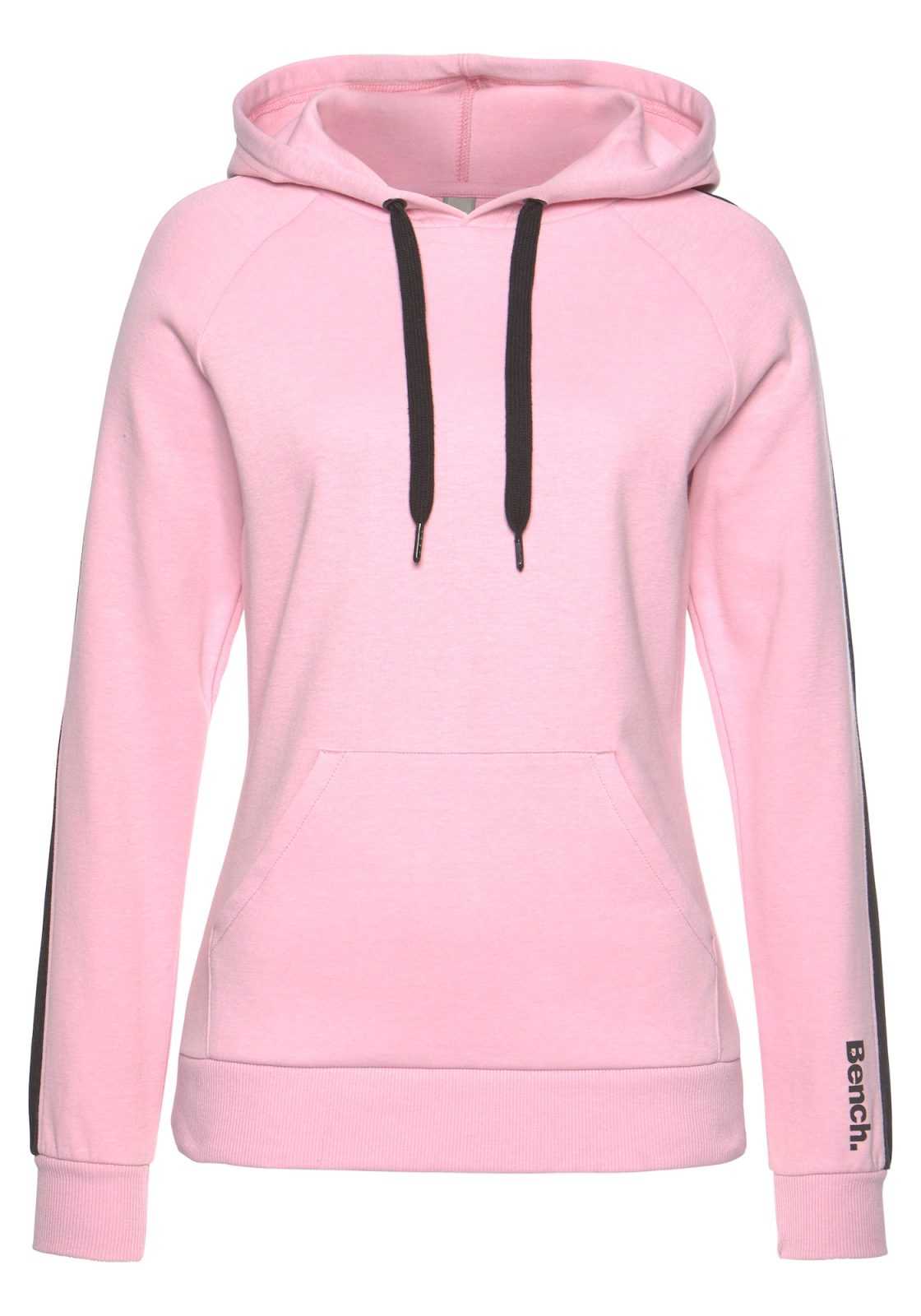 BENCH Majica 'Lounge Hoodie'  svetlo roza