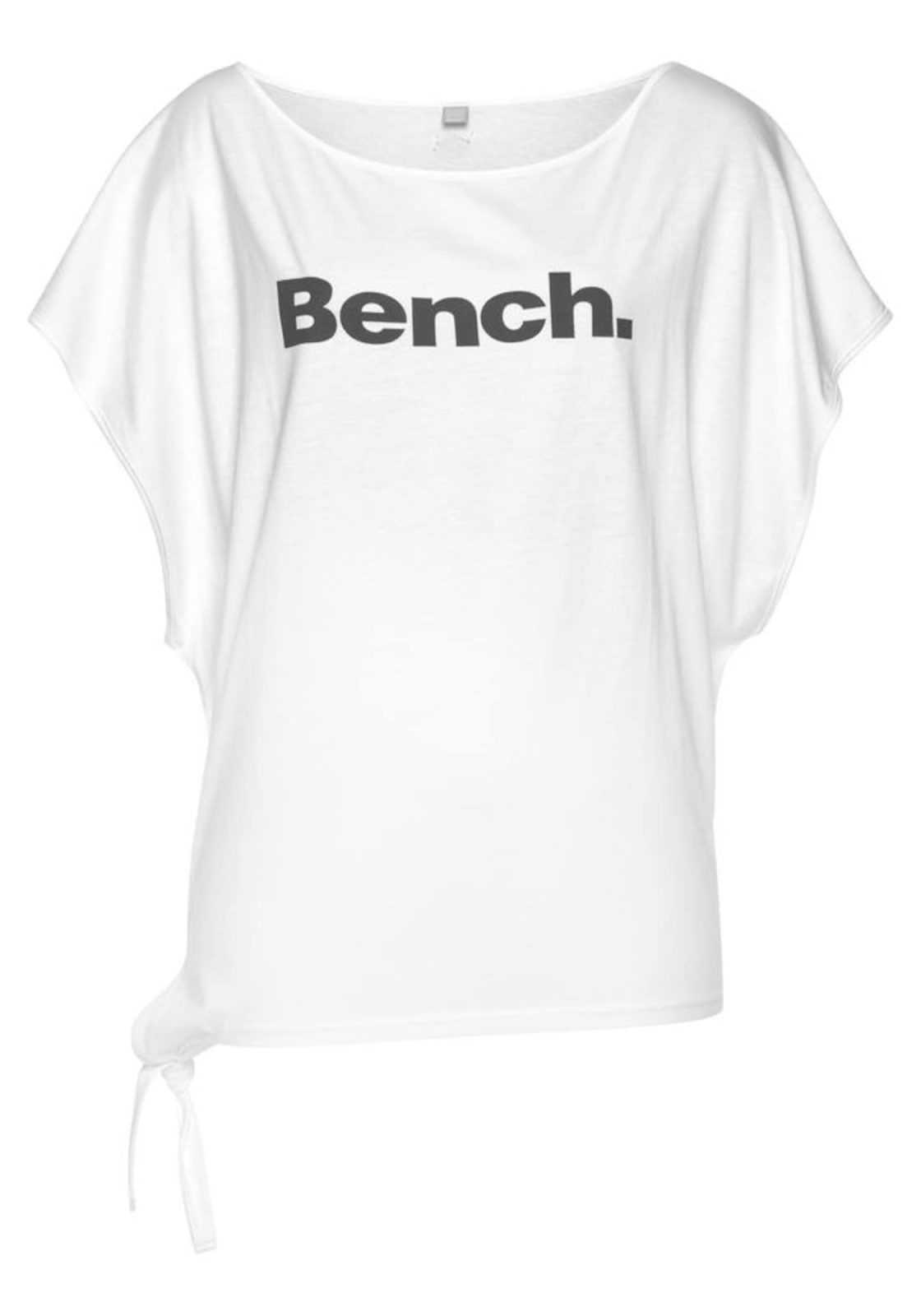 BENCH Majica  črna / bela