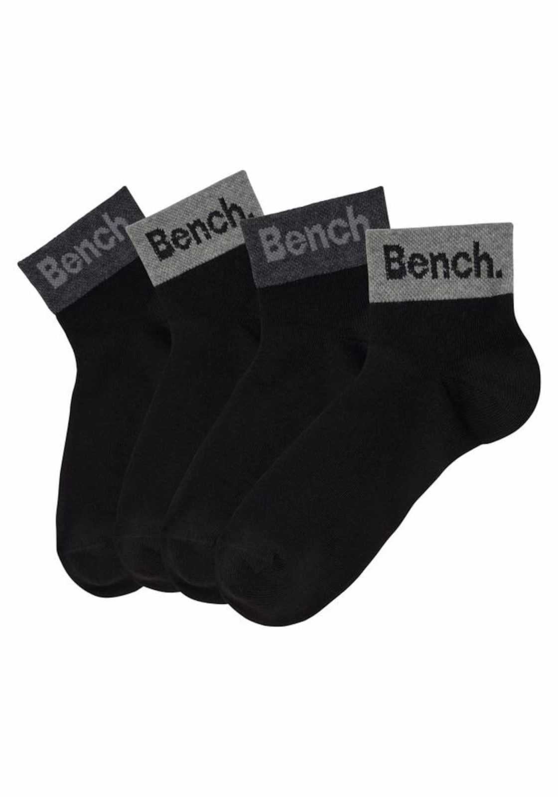 BENCH Nogavice  siva / črna