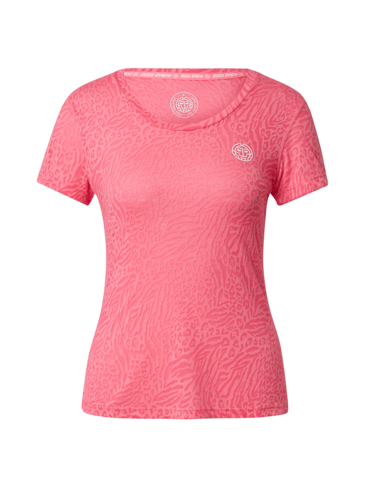 BIDI BADU Funkcionalna majica 'Anni'  roza / svetlo roza / bela