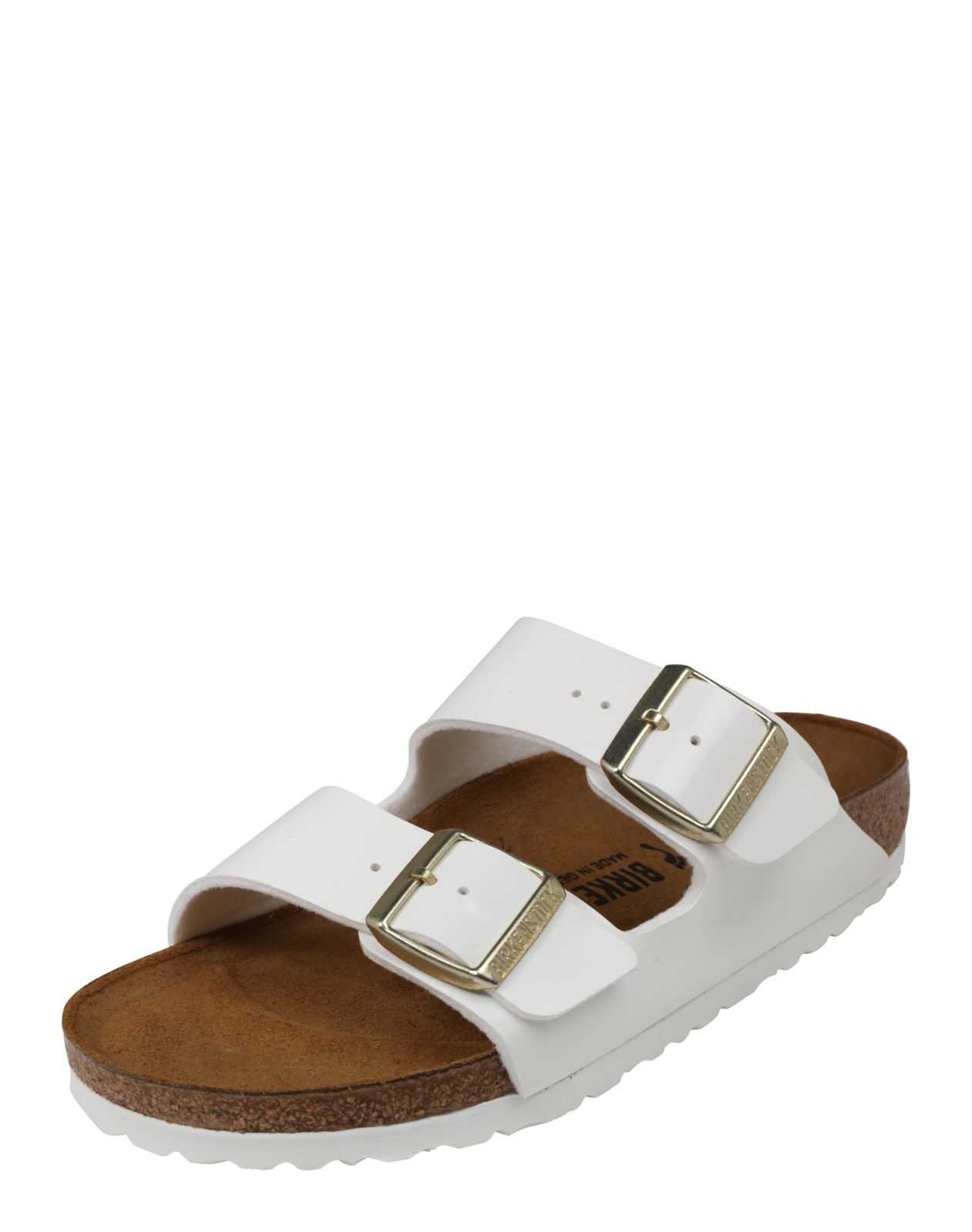 BIRKENSTOCK Nizki natikači 'Arizona'  bela