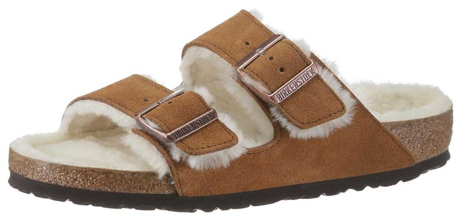 BIRKENSTOCK Nizki natikači 'Arizona'  rjava