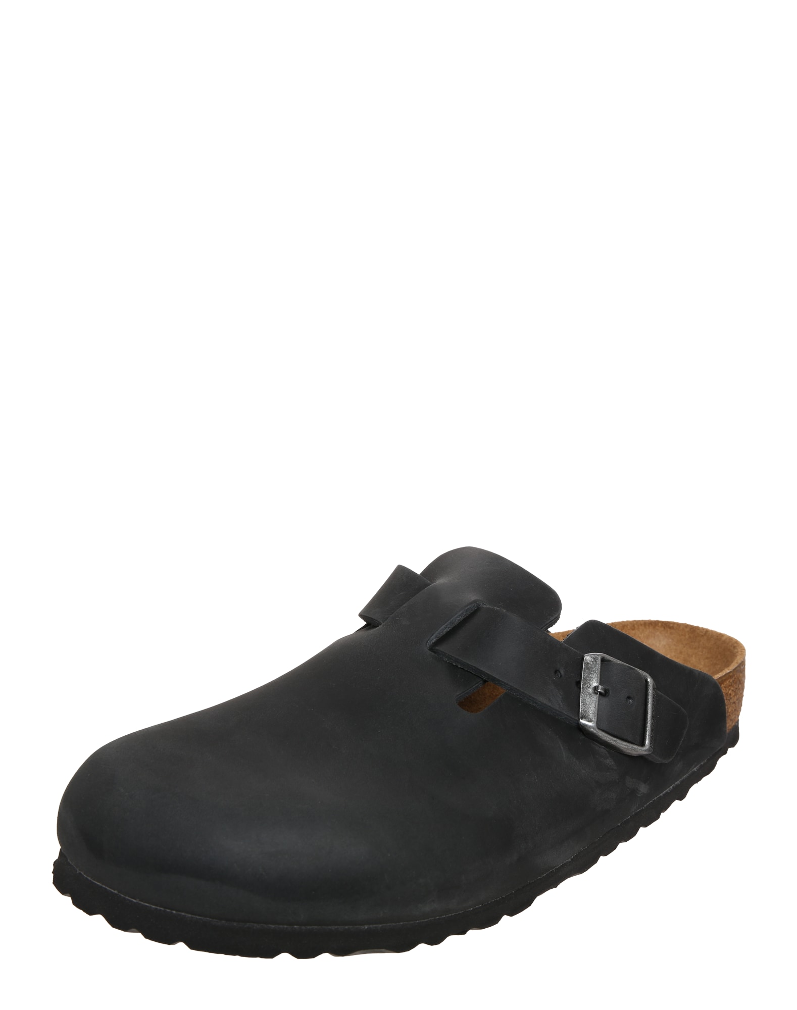 BIRKENSTOCK Nizki natikači 'Boston'  črna