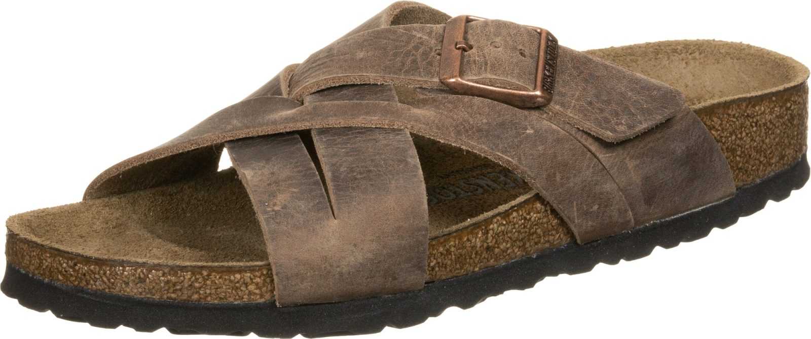 BIRKENSTOCK Nizki natikači 'Lugano'  rjava