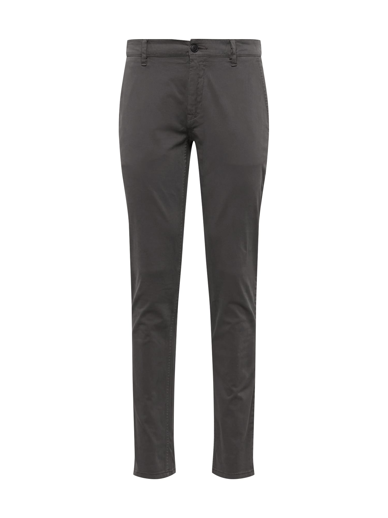 BOSS Orange Chino hlače  temno siva