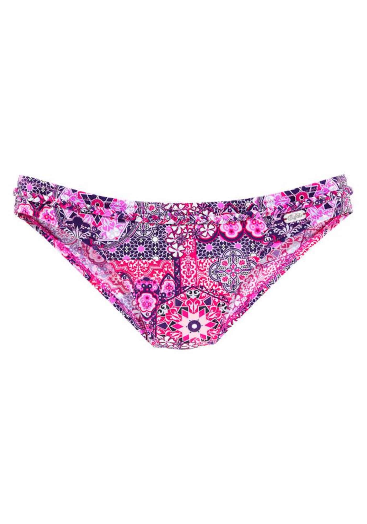 BUFFALO Bikini hlačke  lila / temno roza
