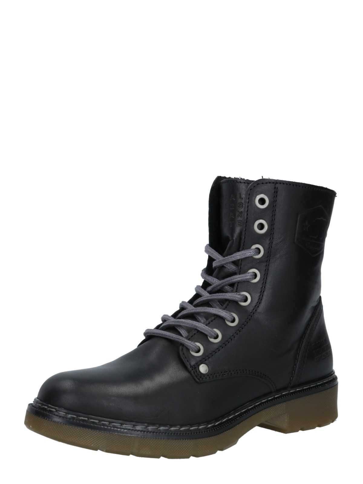 BULLBOXER Gležnarji z vezalkami ' 892M82701 '  črna