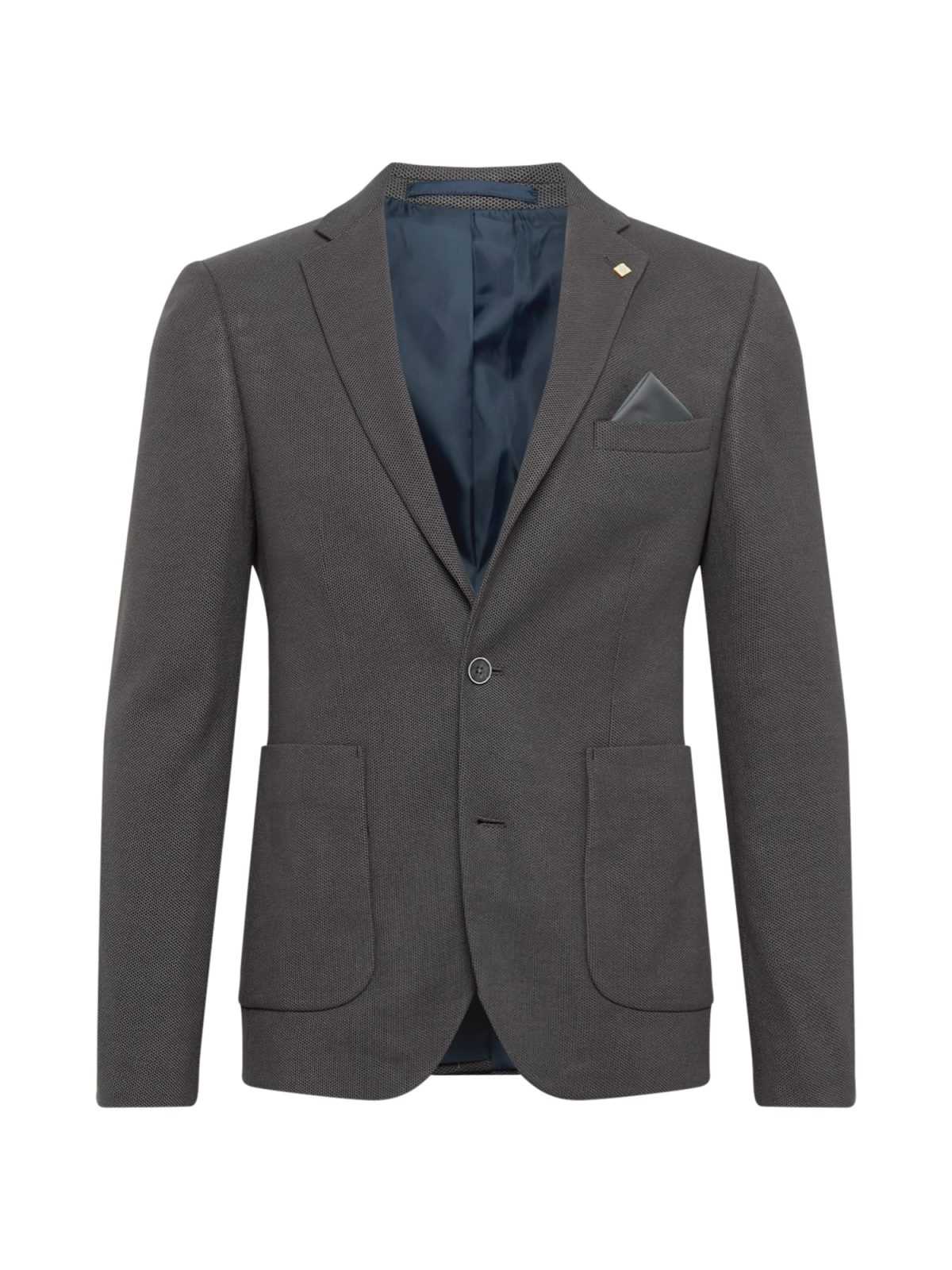 BURTON MENSWEAR LONDON Suknjič 'Charc'  siva