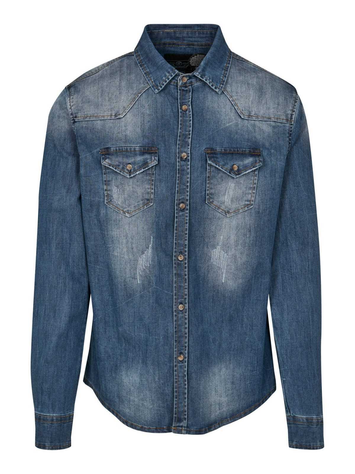 Brandit Srajca 'Riley'  moder denim
