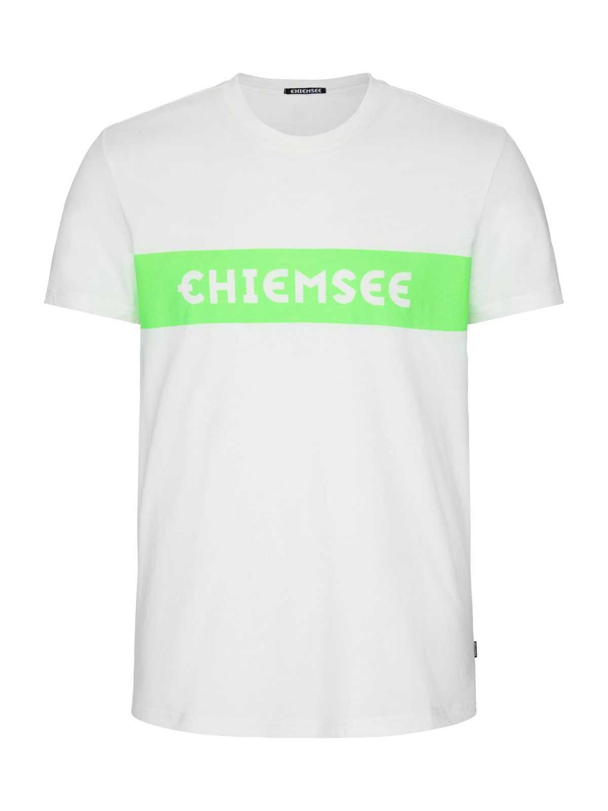 CHIEMSEE Funkcionalna majica  zelena / bela