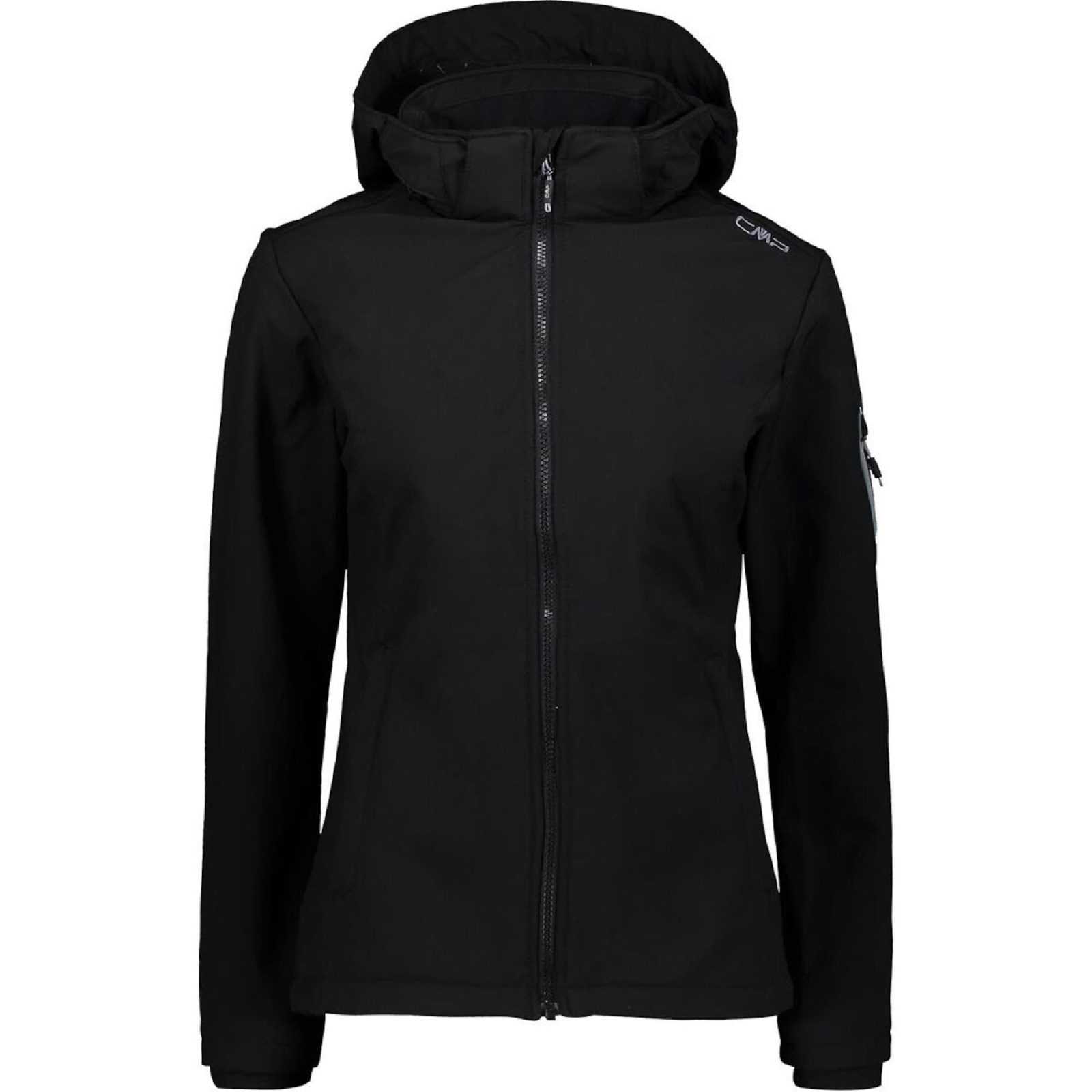 CMP Zunanja jakna ' Softshell Hoodie '  črna