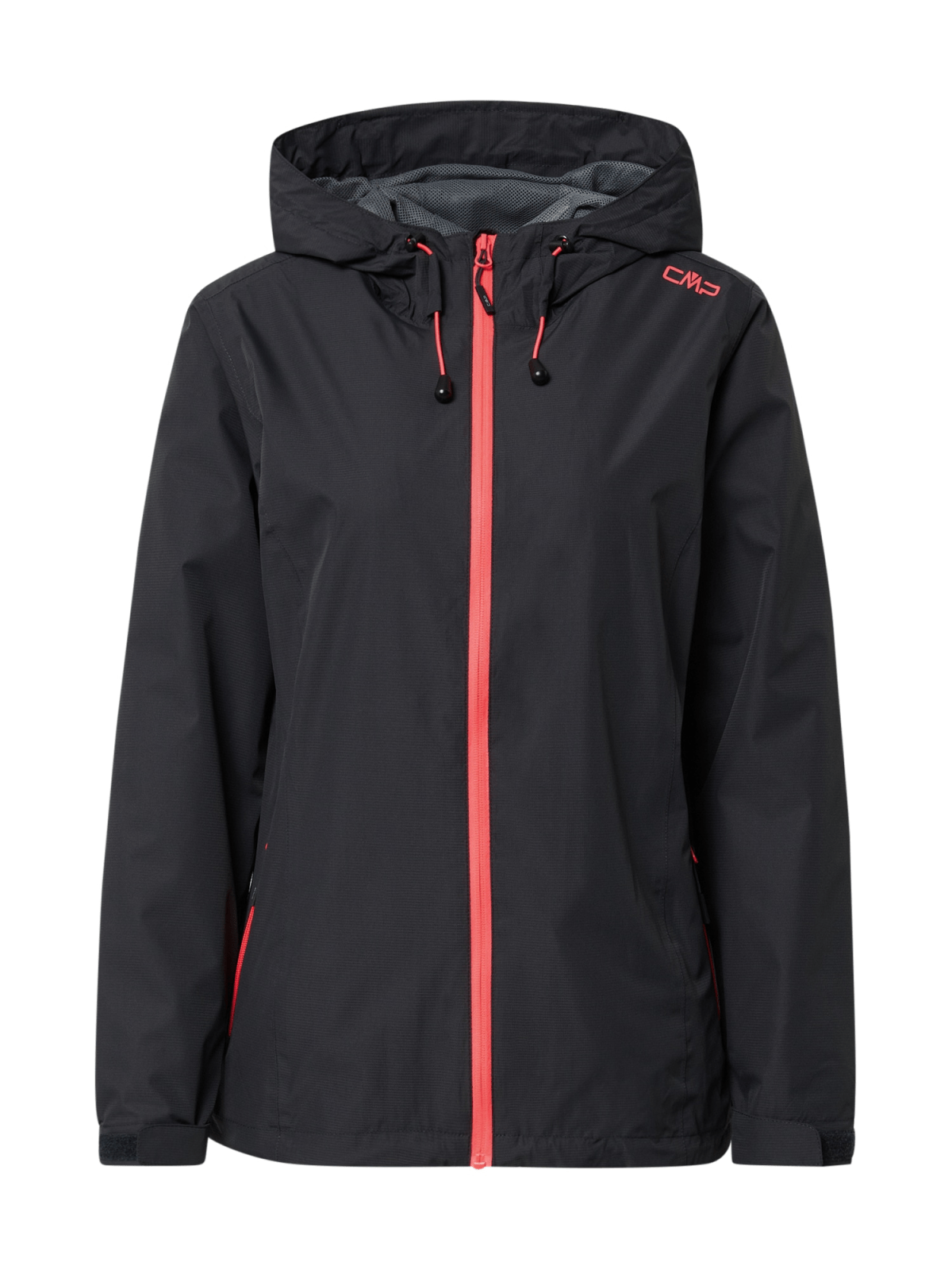 CMP Zunanja jakna 'WOMAN RAIN FIX HOOD JACKET'  antracit / svetlo roza