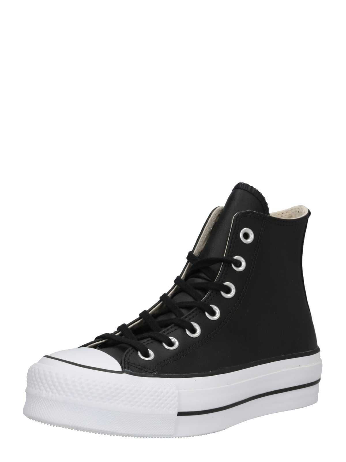 CONVERSE Visoke superge 'CHUCK TAYLOR ALL STAR LIFT CLEAN - HI'  črna