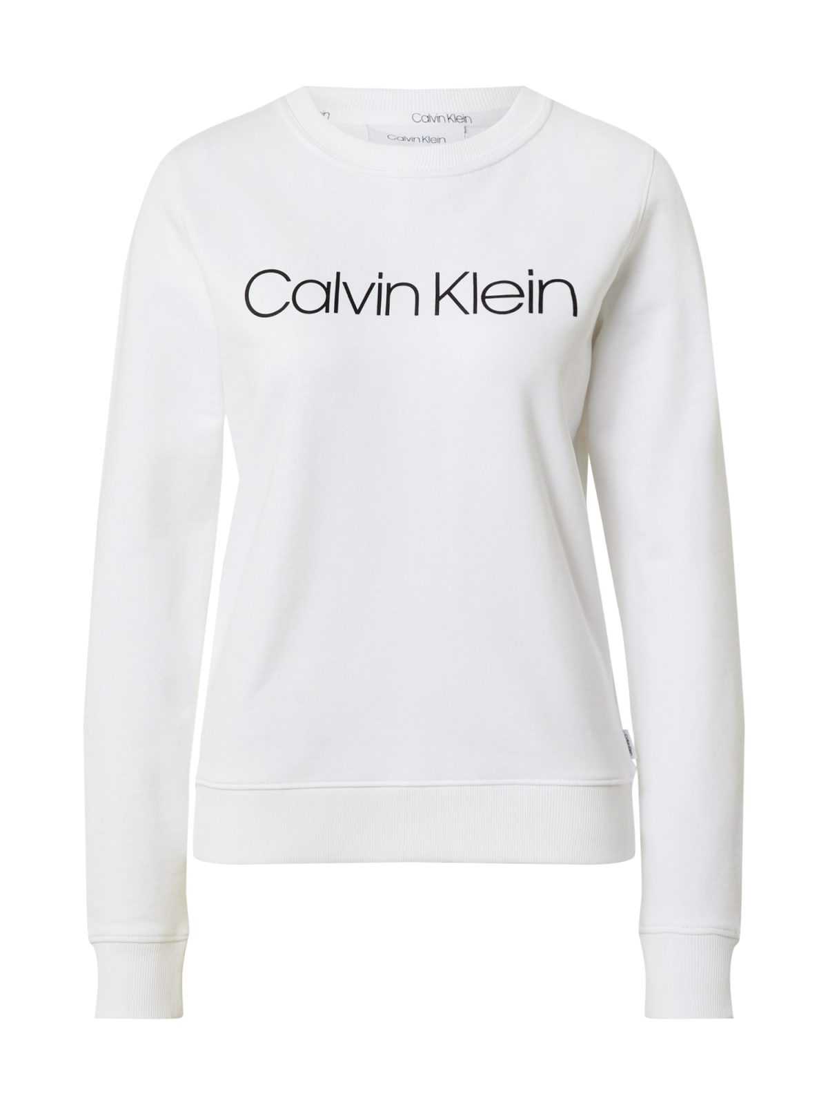 Calvin Klein Majica  črna / bela
