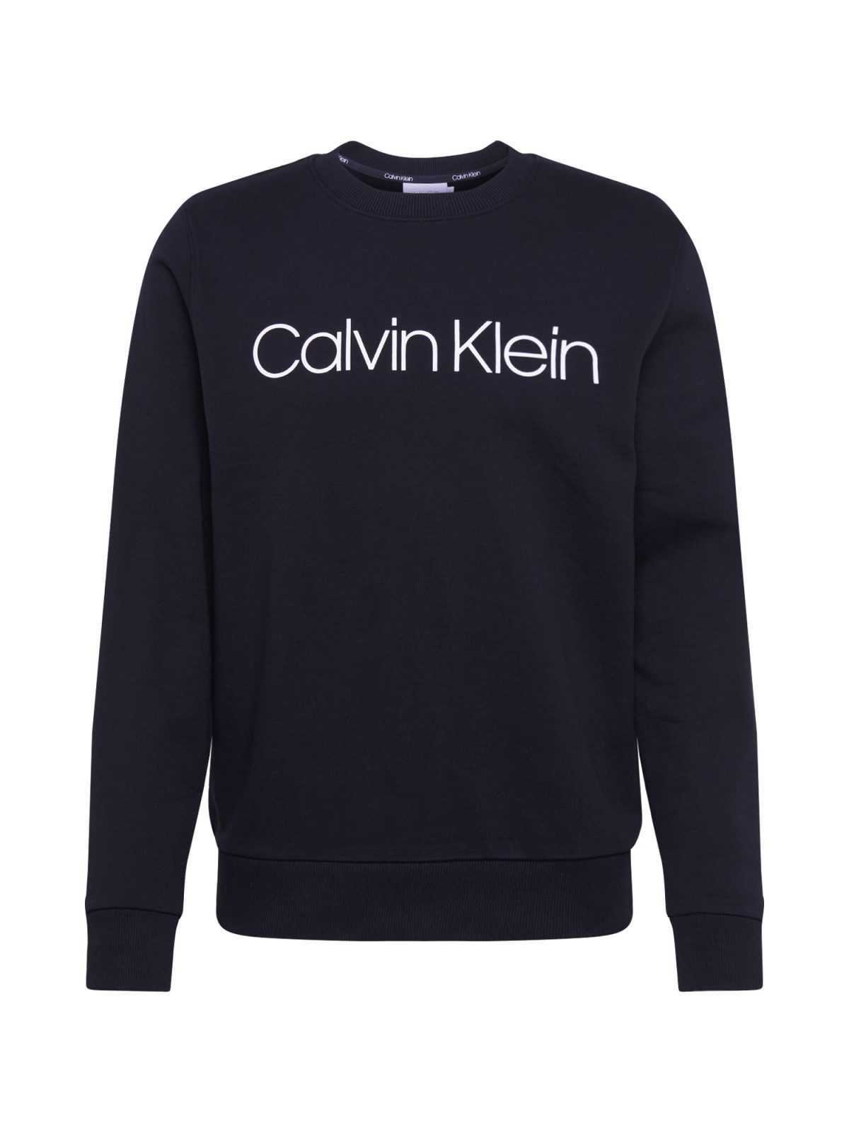 Calvin Klein Majica  črna / bela