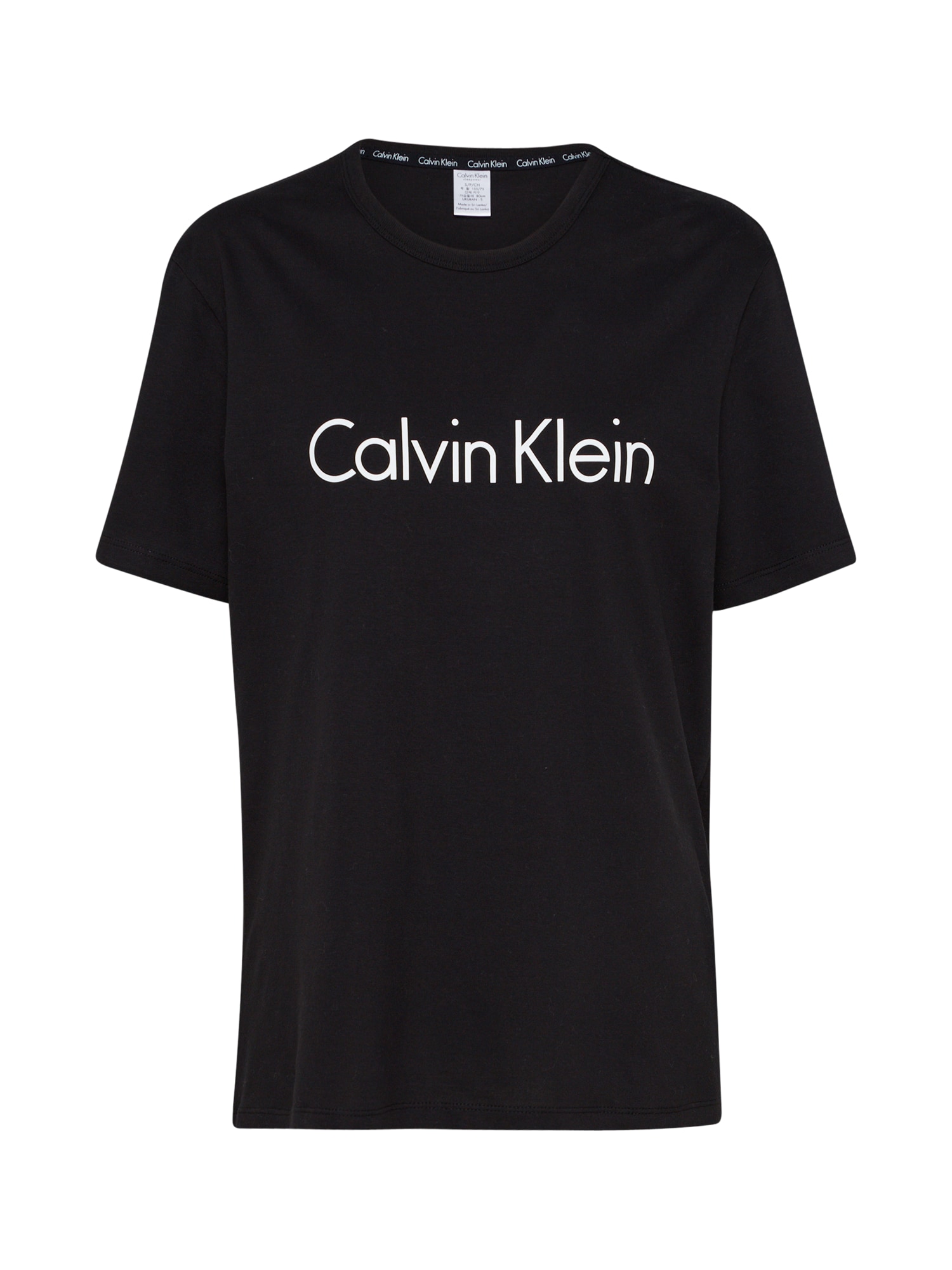Calvin Klein Underwear Majica  črna / bela